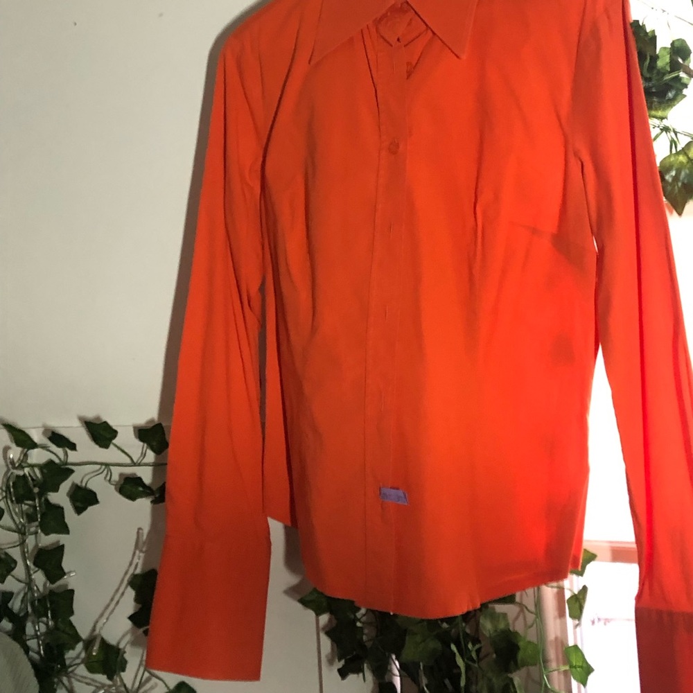 Benetton Bright & Fun Work Shirt with oversized cuffs.